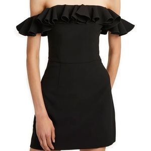 French Connection Whisper Light off or on the shoulder dress